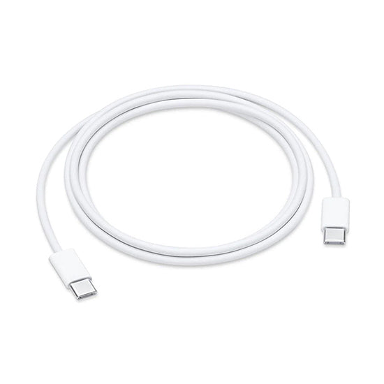 Cabo USB-C branco, 1m, Infomais, para carregar e sincronizar dados.