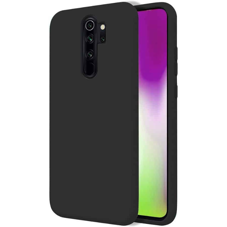 Capa Silicone Cover Xiaomi Note 8 Pro - Preto
