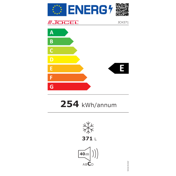 Arca Congeladora Horizontal Jocel 371L Branco