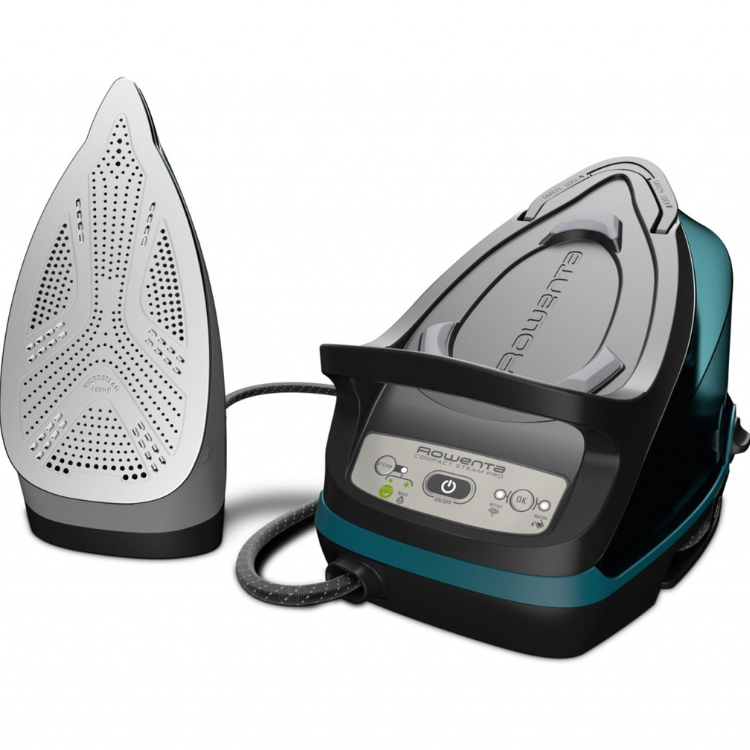 Ferro com Caldeira Rowenta Compact Steam 2200W Cinzento/Dourado