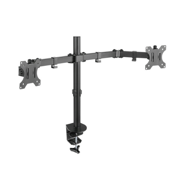 Suporte Mesa Horizontal 2 Monitores NapoFix 13-32" DM1200H