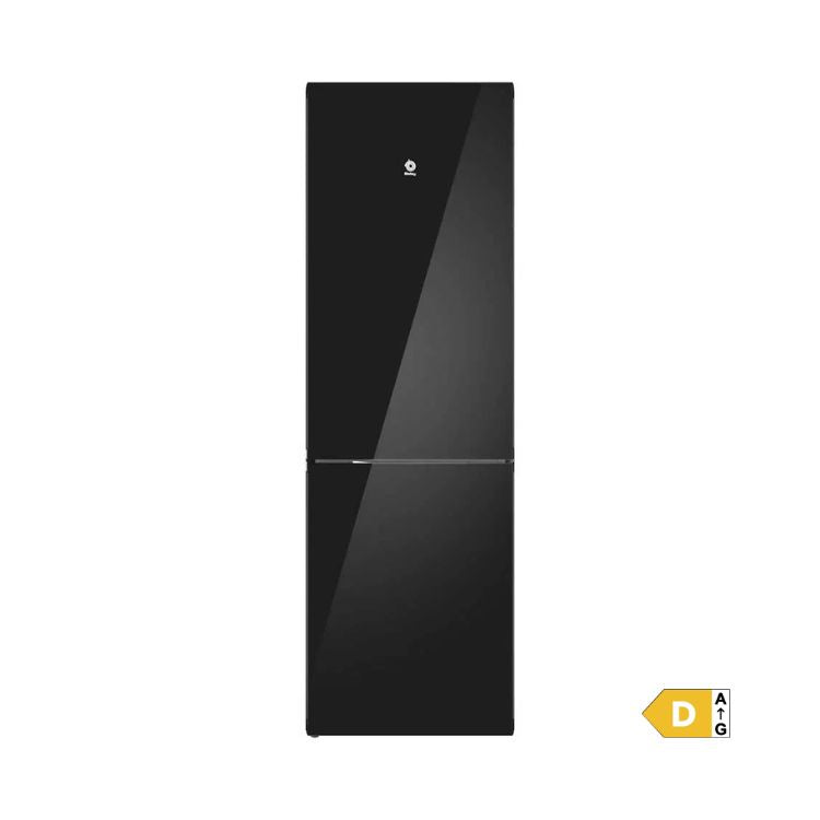 Frigorífico Combinado Balay 3KFD655NI 321L Total No Frost Cristal Preto Classe D