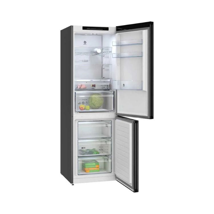 Frigorífico Combinado Balay 3KFD655NI 321L Total No Frost Cristal Preto Classe D