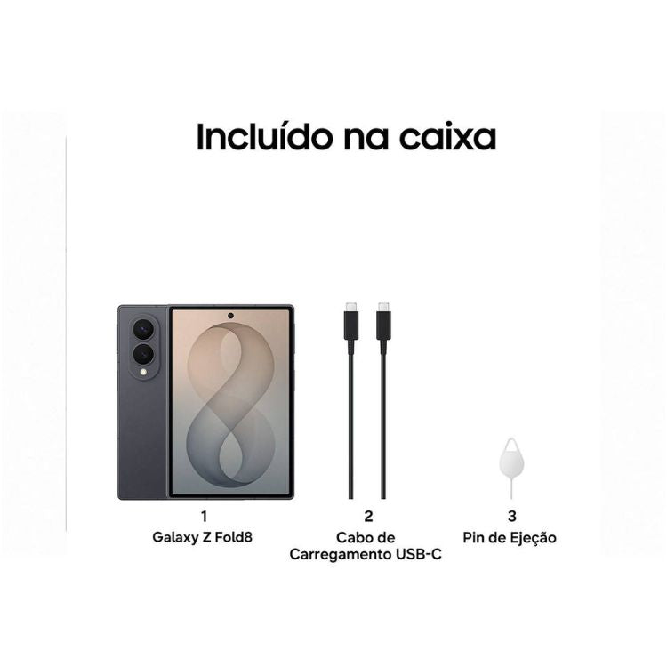 Samsung Galaxy Z Fold8 F971 5G 12GB/256GB Dual Sim Cinzento