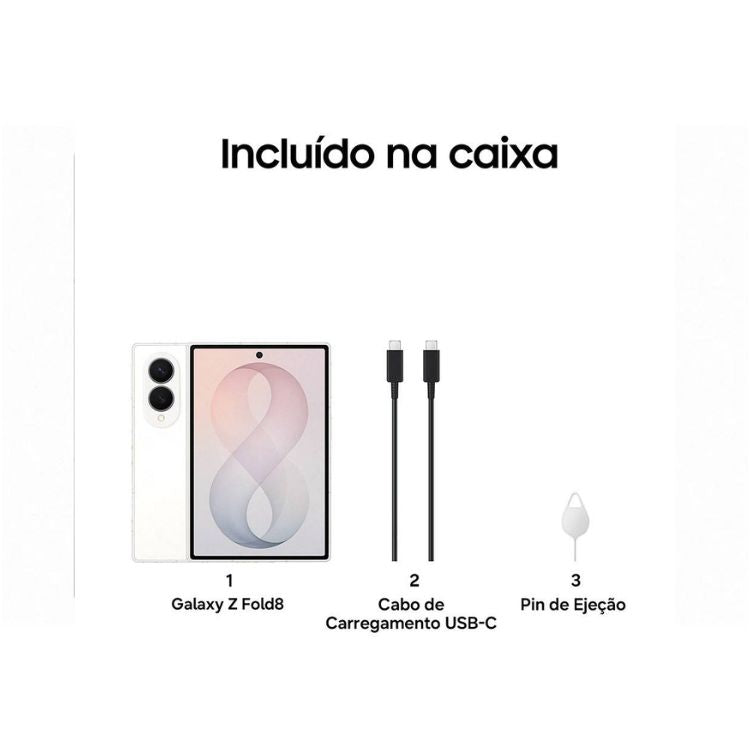 Smartphone Samsung Galaxy Z Fold8 F971 5G 12GB/256GB Dual Sim Creme