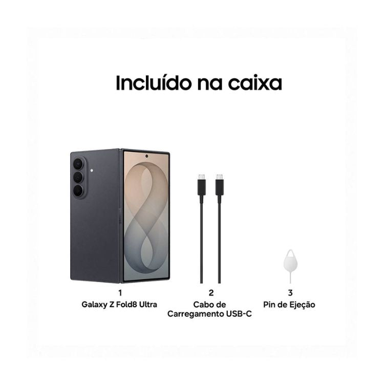 Samsung Galaxy Z Fold8 Ultra F976 5G 16GB/1TB Dual Sim Cinzento