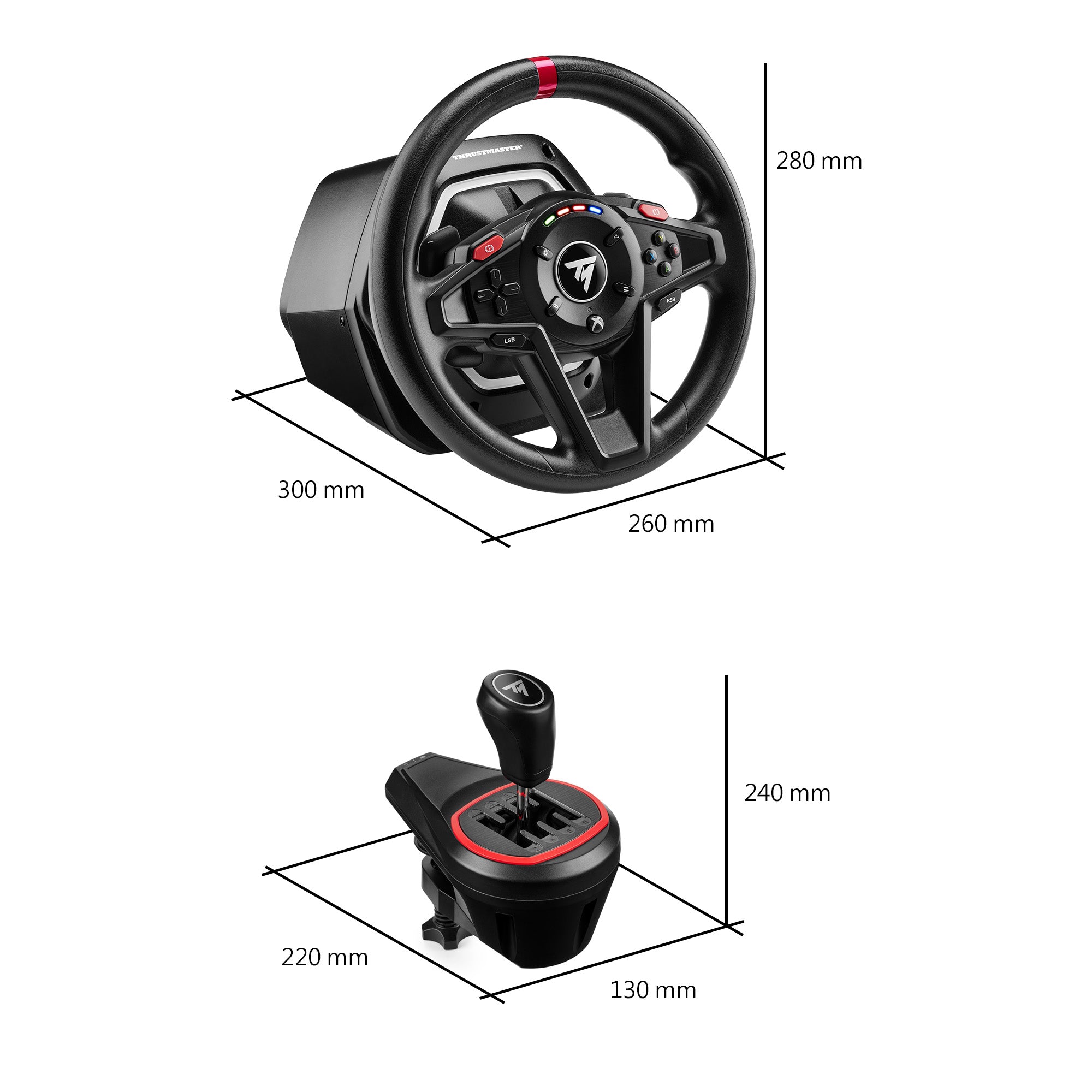 Volante Thrustmaster T128 Shifter Pack PC/Xbox