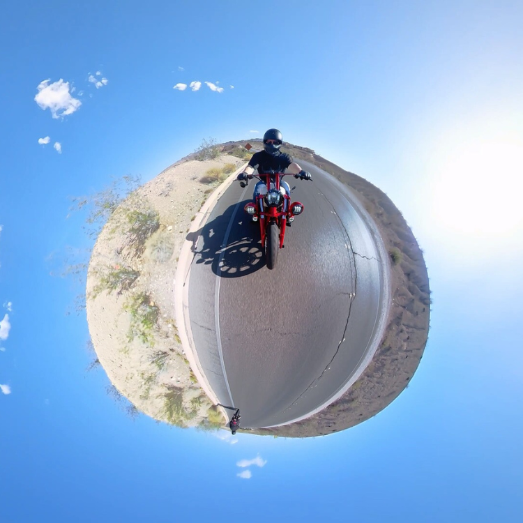 Action Cam Akaso 360 Preto