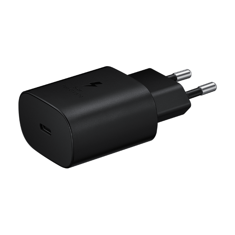 Carregador Samsung Fast Charger 25W USB-C EP-TA800 Preto