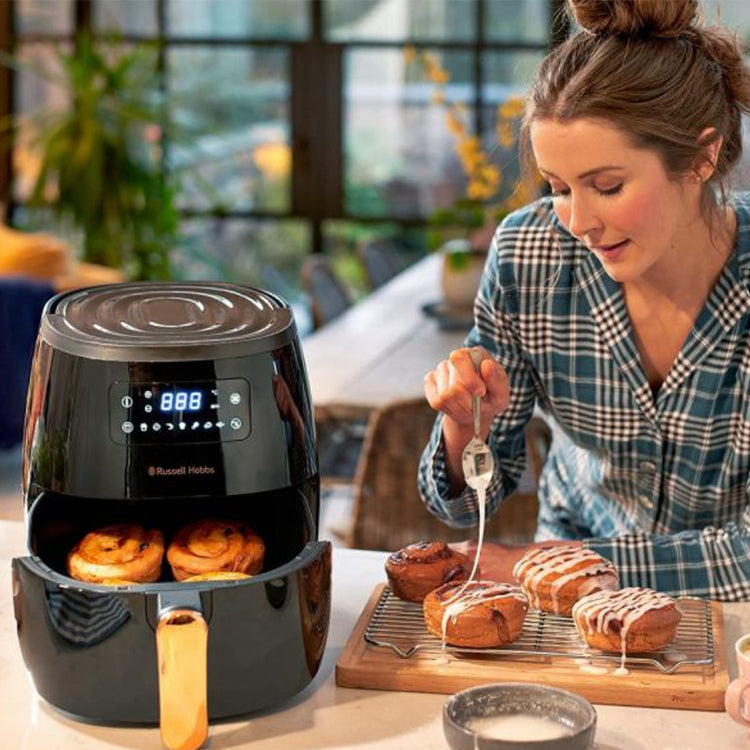 Fritadeira Air Fryer Russell Hobbs Satisfry 5L 1650W Preto