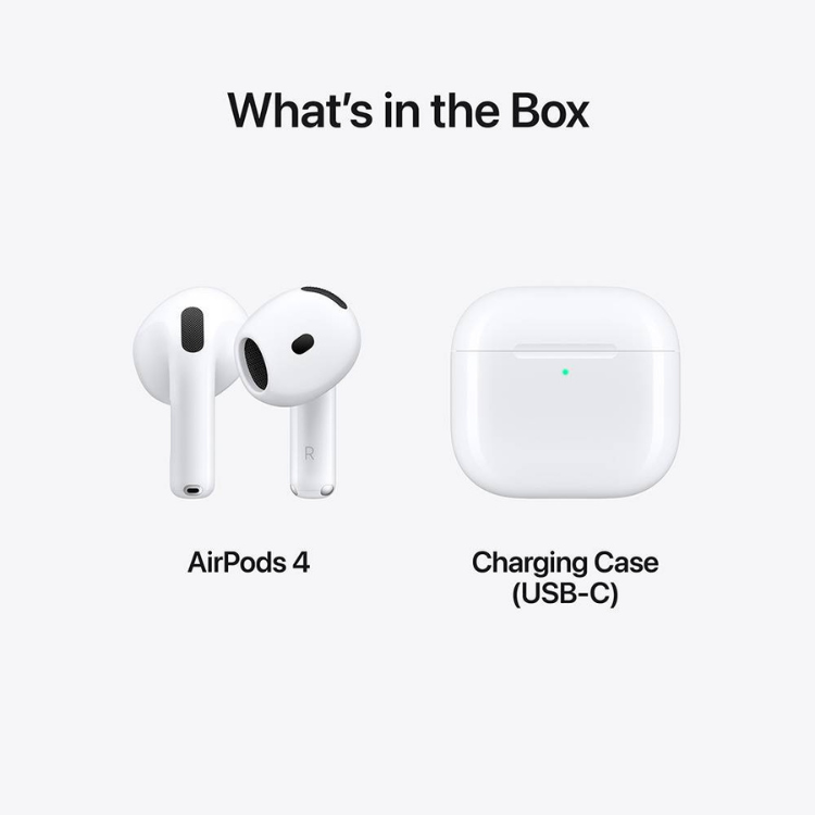 Auriculares Bluetooth Apple AirPods 4 Branco