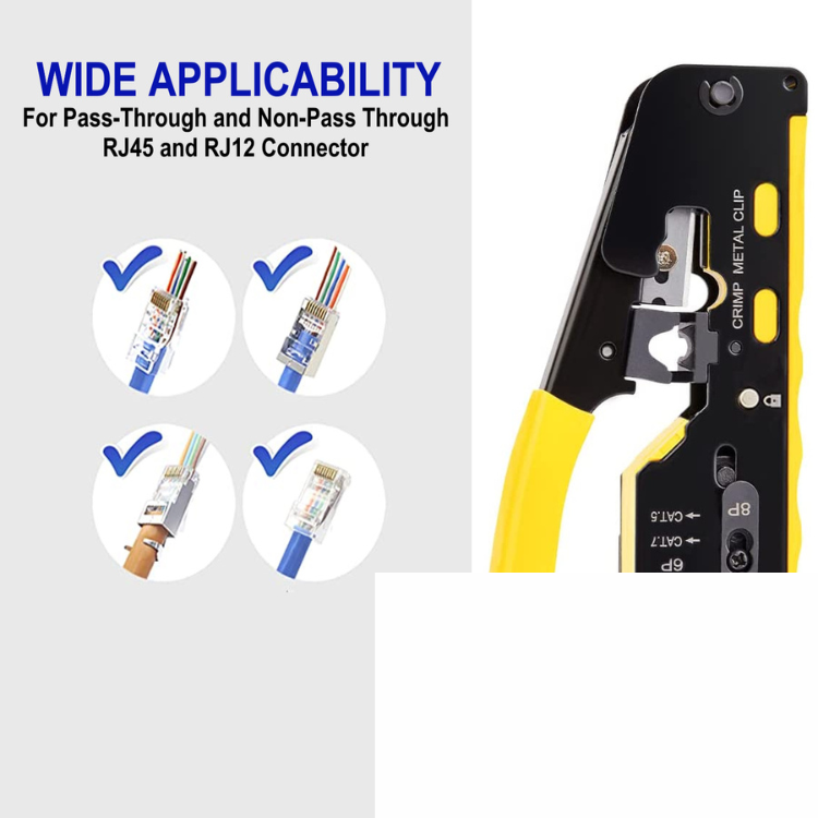 Alicate Crimpagem Ewent RJ45 Cat 5E/6/6A/7