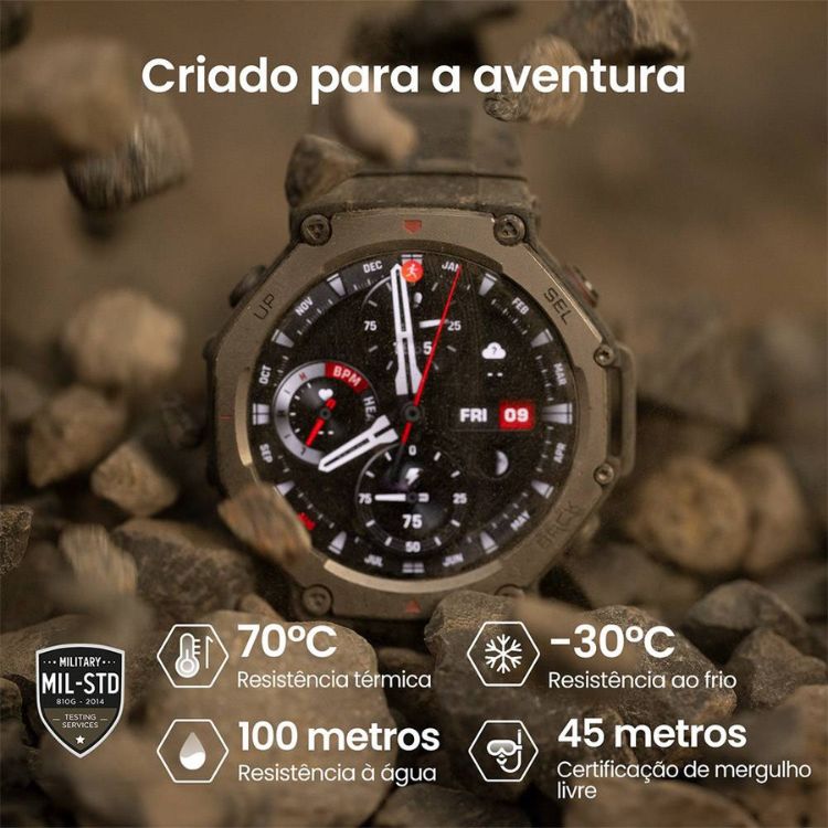 Amazfit T-Rex 3 48mm Preto