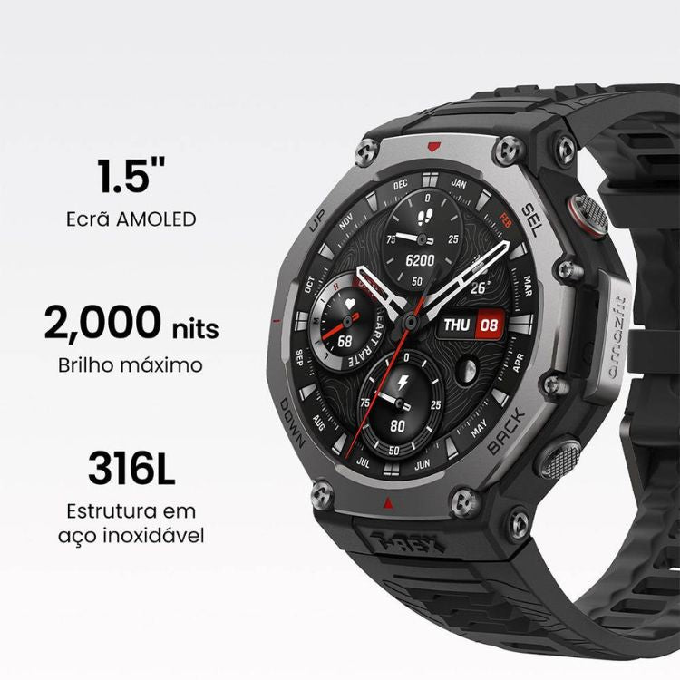 Amazfit T-Rex 3 48mm Preto