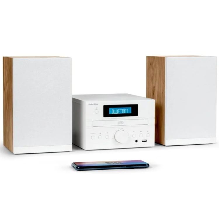Aparelhagem Micro Hi-Fi Thomson MIC121BT 50W BT Branco
