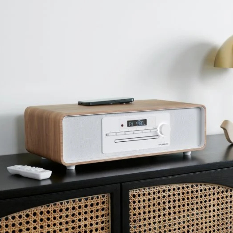 Aparelhagem Micro Hi-Fi Thomson MIC301IBT 60W BT Branco