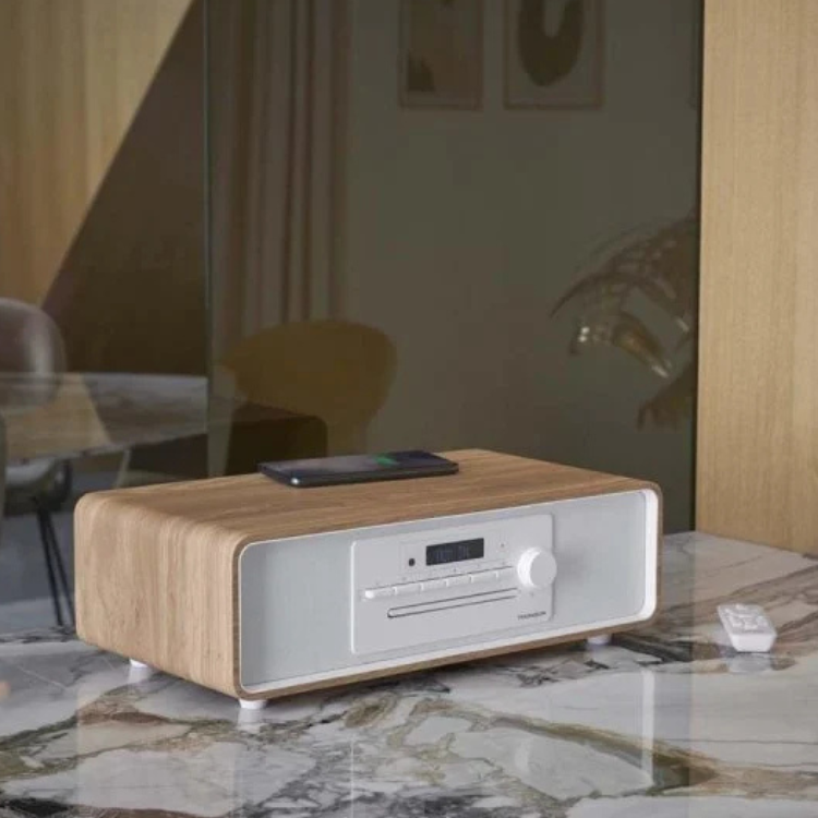 Aparelhagem Micro Hi-Fi Thomson MIC301IBT 60W BT Branco