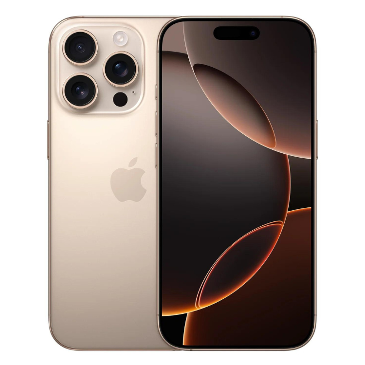 Apple iPhone 16 Pro 256GB Deserto Titânio - Usado Grade A+ (s/ face ID)