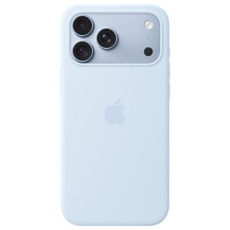 Capa Silicone Apple iPhone 18 Pro Max MagSafe Azul