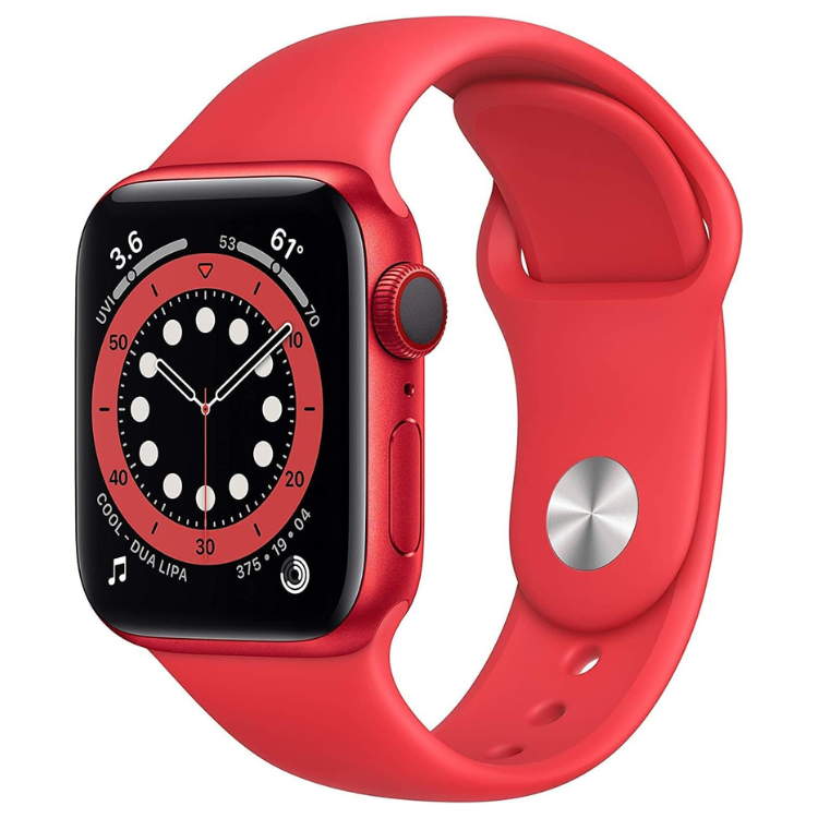 Apple Watch Serie 6 Cellular 44mm Vermelho - Usado Grade A+