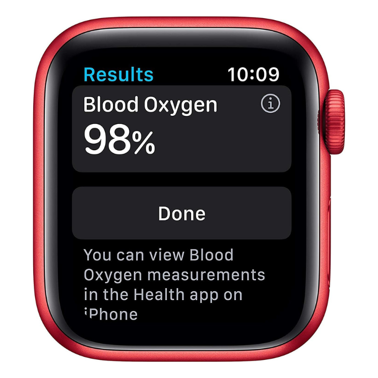 Apple Watch Serie 6 Cellular 44mm Vermelho - Usado Grade A+
