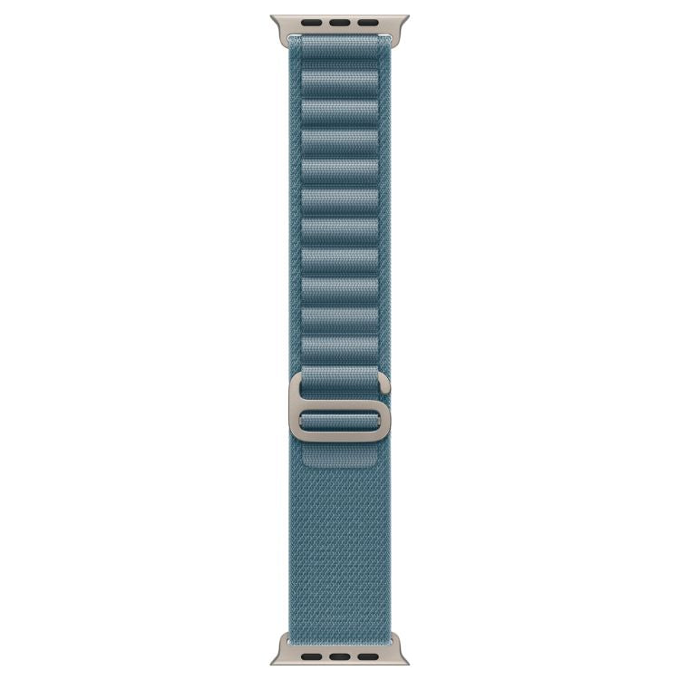Pulseira Loop Alpine azul para Apple Watch.