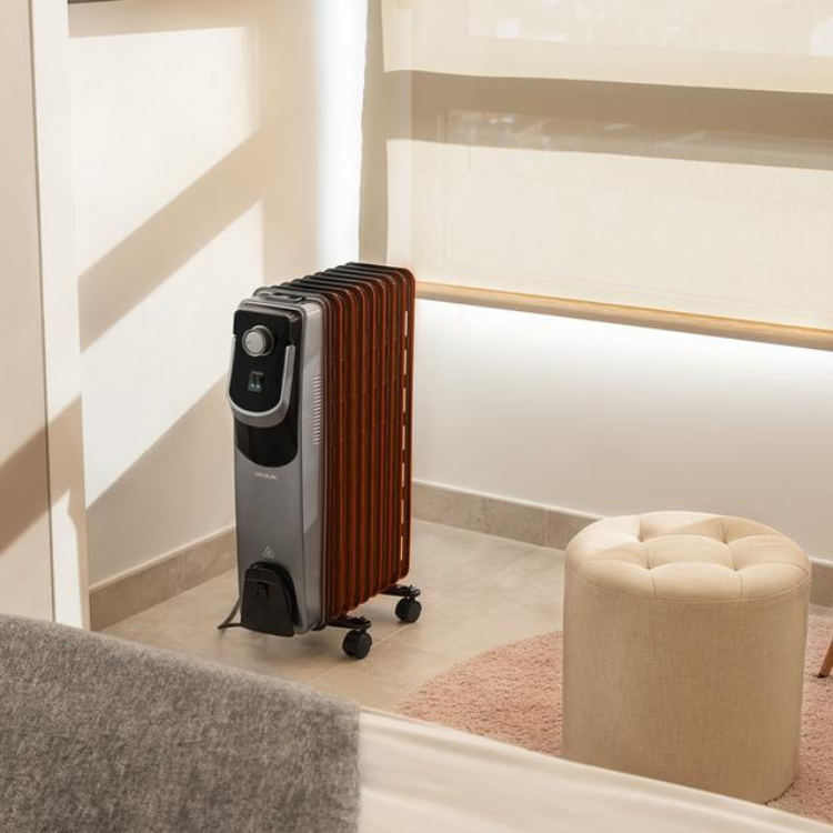 Aquecedor a Óleo Cecotec Ready Warm 9000 Space 360º 2000W 9 Elementos