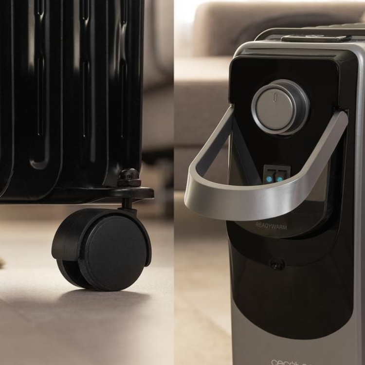 Aquecedor a Óleo Cecotec Ready Warm 9000 Space 360º 2000W 9 Elementos