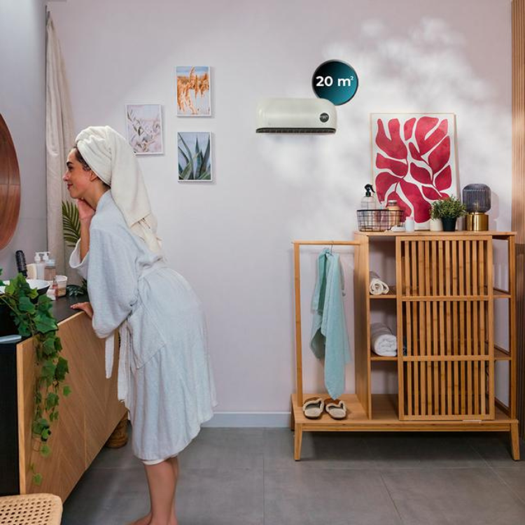Aquecedor Cerâmico Cecotec Ready Warm 2000 Max Box 2000W Portátil