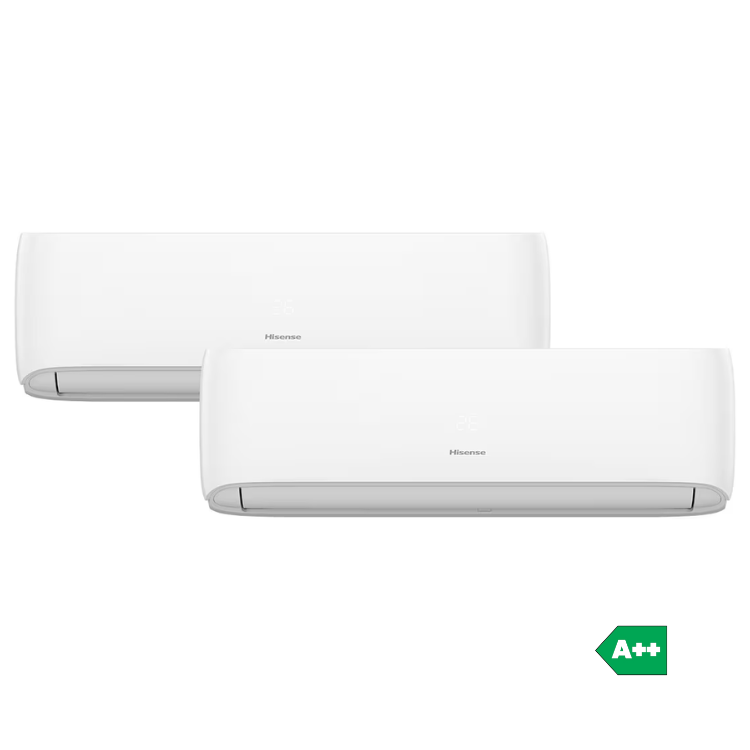 Ar Condicionado Hisense 2AMW52CF912 Multisplit 2x1 Quente/Frio 9000BTU+1200BTU