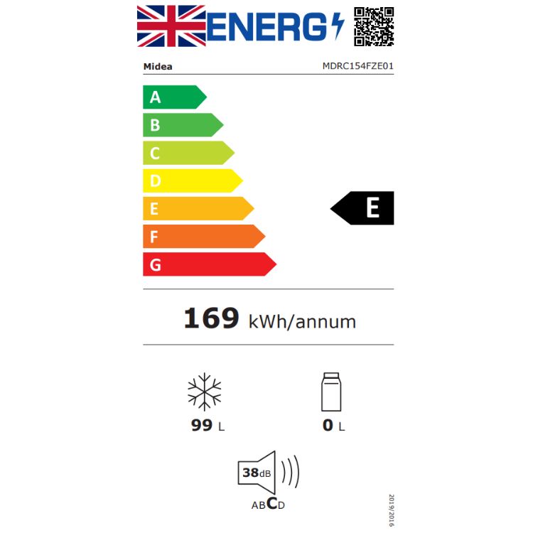 Arca Congeladora Horizontal Midea MDRC154FZE01 99L Branco