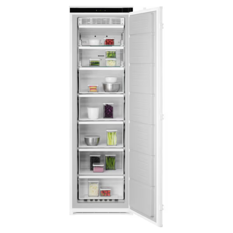 Arca Congeladora Vertical de Encastre AEG TB7NA181ES 212L Branco