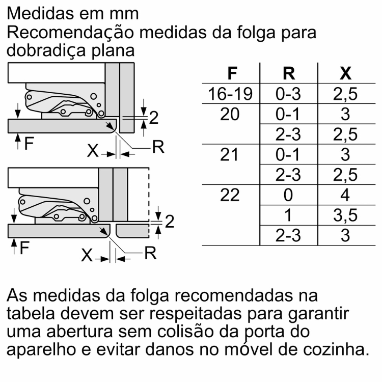 Arca Congeladora Vertical de Encastre Bosch Serie 4 GIN81VEE0 212L Branco