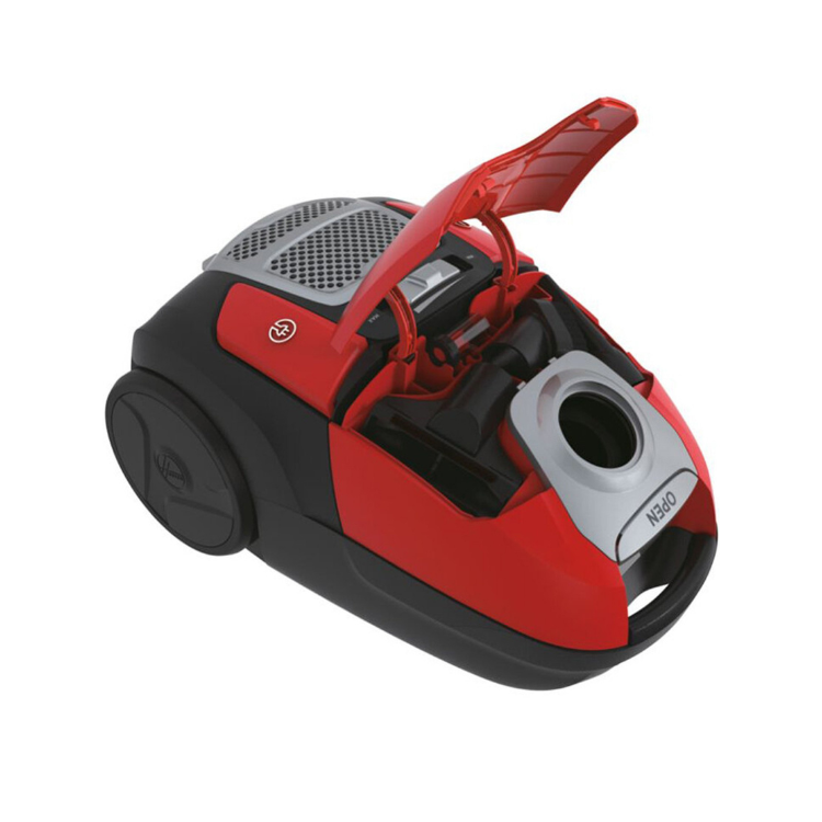 Aspirador Hoover H-Energy 500, vermelho, com saco.