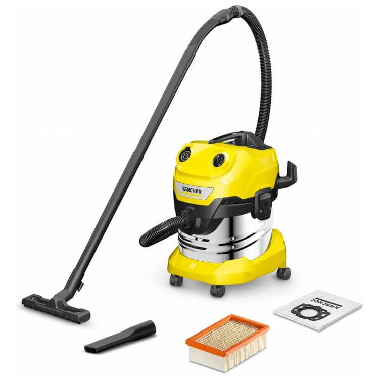 Aspirador Sólidos/Líquidos Karcher WD4S Go Further 20L