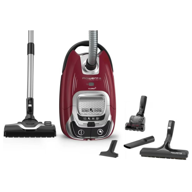 Aspirador Rowenta c/ Saco Silence Force Animal Care RO7473EA 4,5L 400W