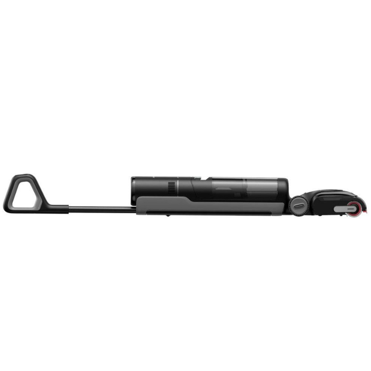 Black Dreame H15 Pro wet and dry vacuum cleaner, side view.