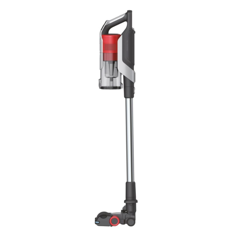 Hoover HF9 upright vacuum, grey and red, 350W.