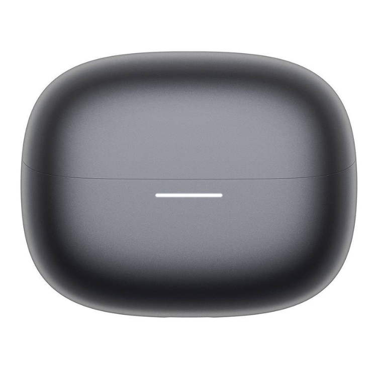 Estojo de carregamento preto dos auriculares Bluetooth Xiaomi Redmi Buds 8 Pro.