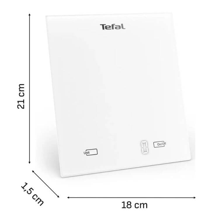 Balança de Cozinha Tefal  BC5504V0 Branco