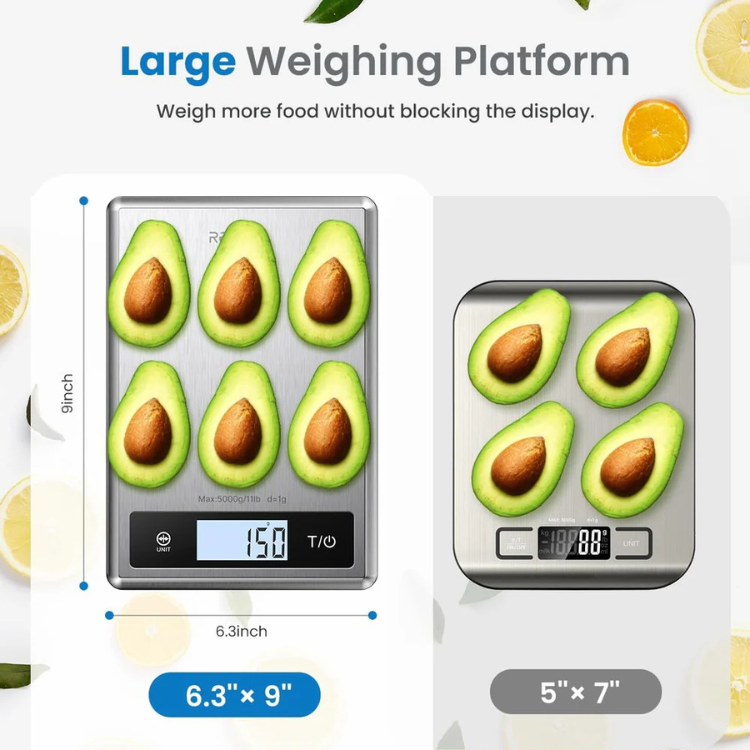 Balança de Cozinha Renpho Calibra 1 Smart Nutrition Scale
