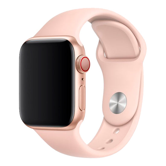 Bracelete Apple Watch 44mm Deluxe DEVIA Sport Band Rosa Areia