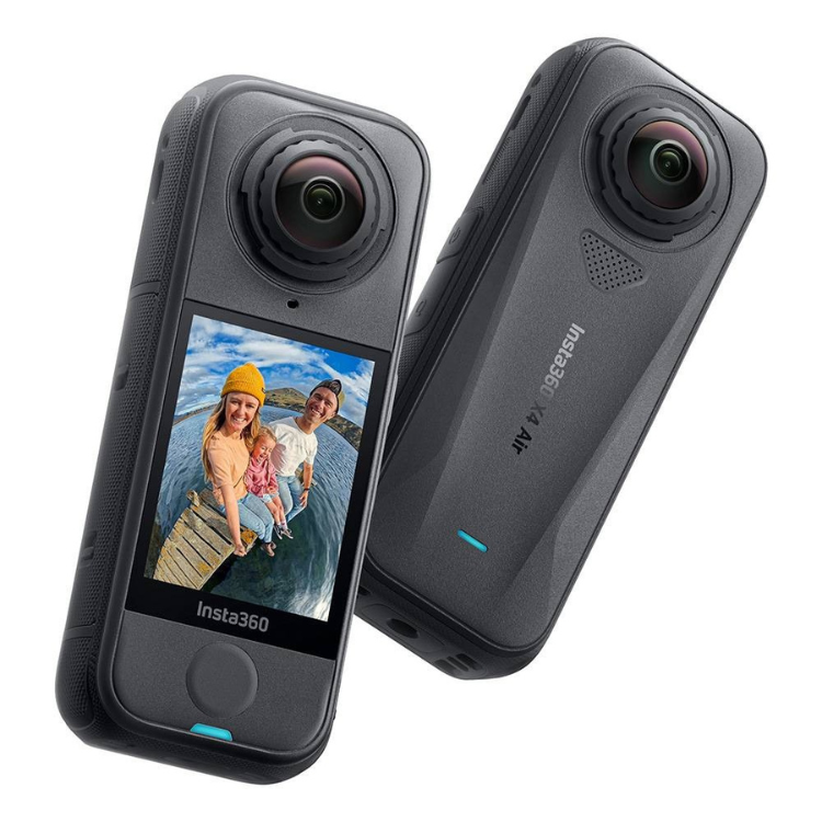 Câmara de Ação Insta360 X4 Air (Standard Bundle) Preto