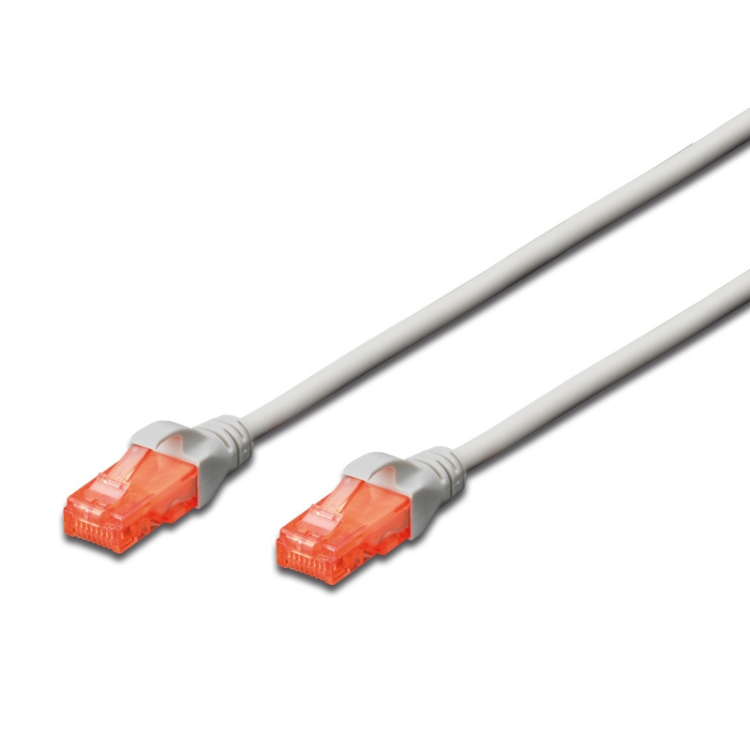 Cabo de Rede Ewent CAT6 UTP 20m Cinzento