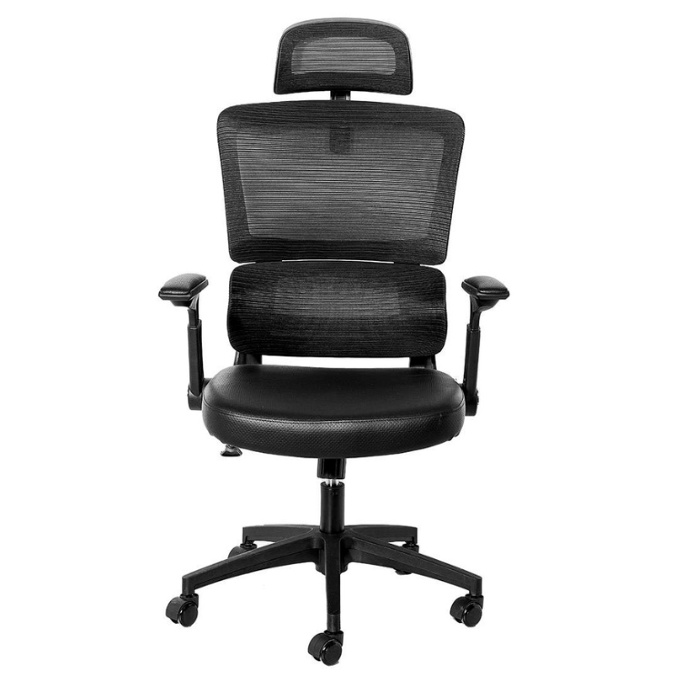 Cadeira Escritório Napofix Ergoflex OC1000 Preto