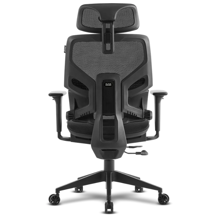 Cadeira Gaming Alpha Gamer Aurora Ergonómica Preto