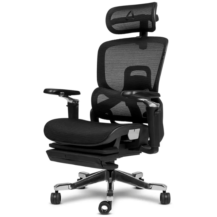 Cadeira Gaming Alpha Gamer Ergonómica Swell Preto