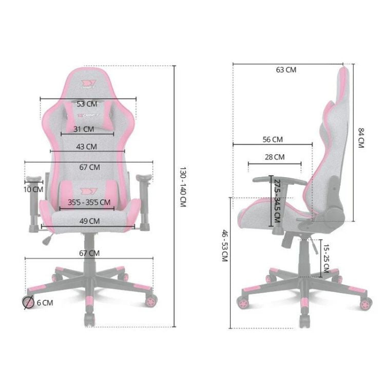 Cadeira Gaming Drift DR90 Pro Cinzento