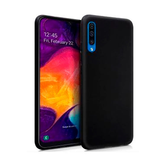 Silicone Cover Samsung Galaxy A50 Preto