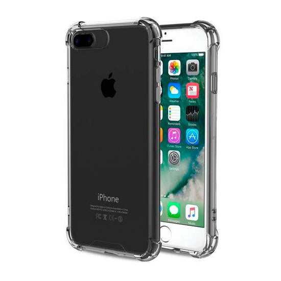 Capa silicone Apple iPhone 7/8 Plus Transparente